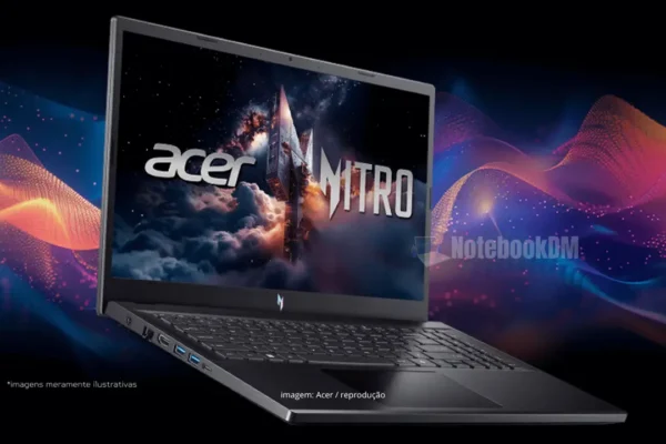 O Acer Nitro V15 ANV15-52-56PD é um Notebook Gamer de 2025, que conta com hardwares da nova geração e tecnologias inovadoras. A GPU dedicada oferece acesso a tecnologia O NVIDIA DLSS, que é capaz de acelera os games sem perda da qualidade da imagem. Ele ainda ter O Ray Tracing para deixar os gráficos dos jogos mais realistas e imersivos ao mesmo tempo.