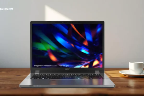 O Acer Travel Mate TMP214-55-59VU é um Notebook para Trabalho