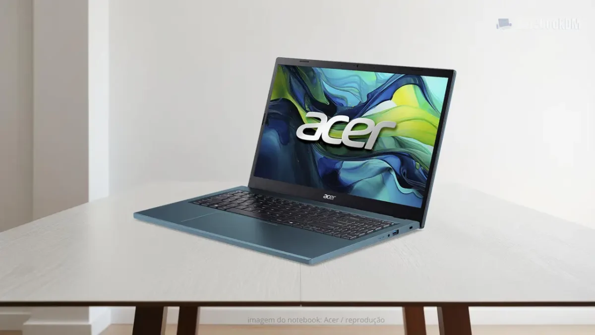 Notebook Acer Aspire Go 15 AG15-51P-55LL com Intel Core i5-1334U e tela WUXGA 15.3 polegadas
