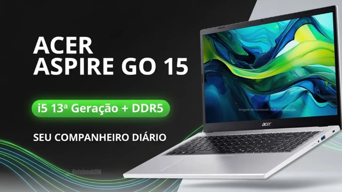 Acer Aspire Go 15 AG15-71P-53GM: Um notebook Confiável para a Jornada de trabalho do Dia a Dia