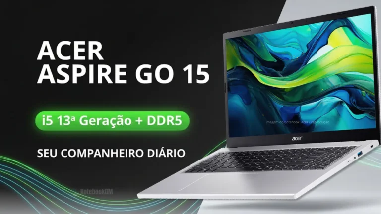 Acer Aspire Go 15 AG15-71P-53GM: Um notebook Confiável para a Jornada de trabalho do Dia a Dia