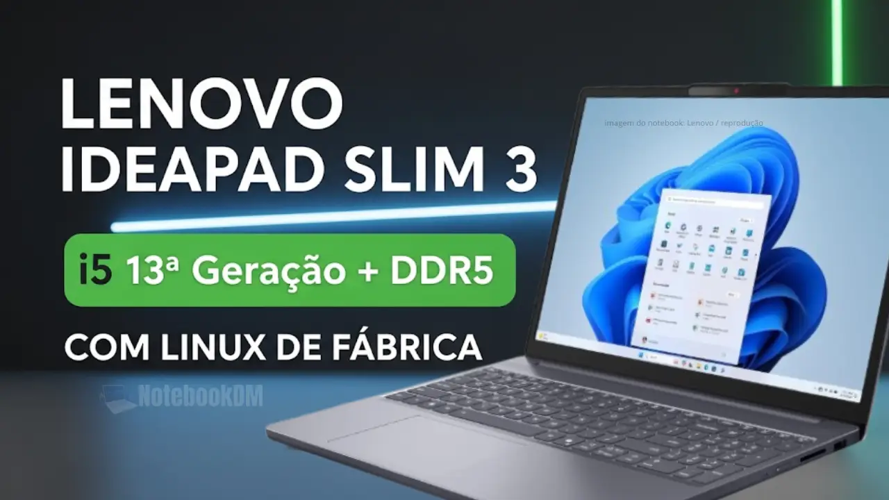 Lenovo IdeaPad Slim 3 15IRH10 83NSS00000: Performance no Dia a Dia