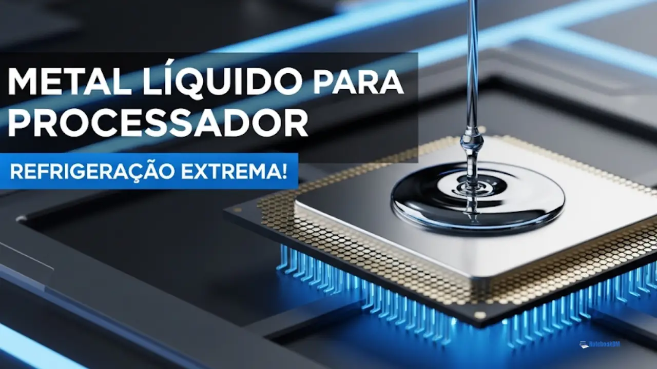Metal Líquido para Processador: A nova Tecnologia Extrema de Refrigeração