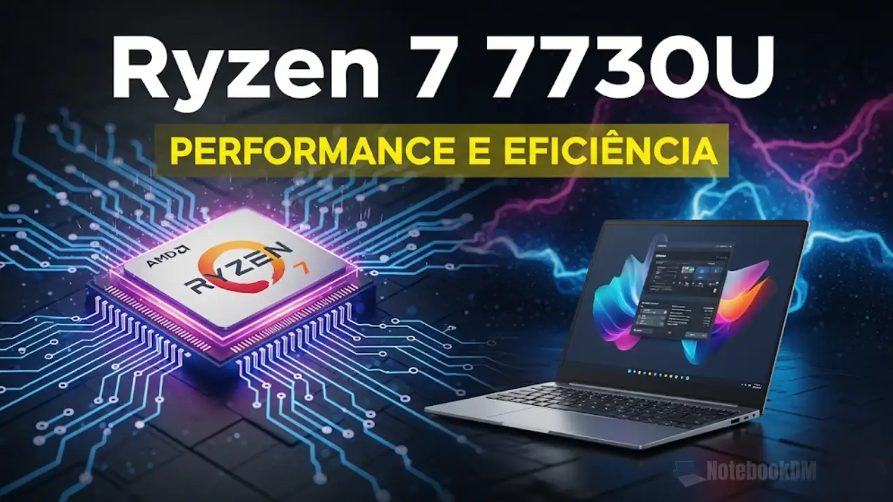 Ryzen 7 7730U: O Processador Poderoso por Trás de Notebooks intermediários