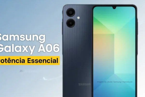Samsung Galaxy A06: Potência Intermediário para o dia a dia !