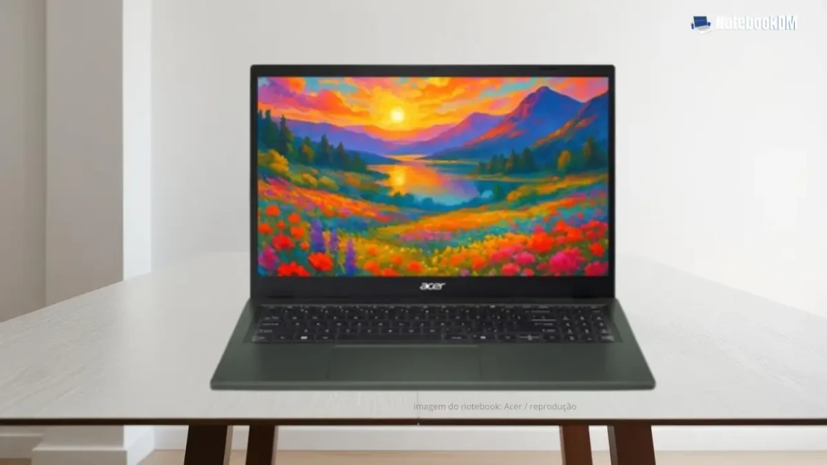 O Acer Aspire Go 15 AG15-71P-747N vem equipado com o processador Intel Core i7-13620H, com 10 núcleos, 24MB de cache e frequência de até 4.90 GHz. Essa CPU da 13ª geração entrega excelente performance para uso diário, com ótimo equilíbrio entre velocidade e eficiência energética.