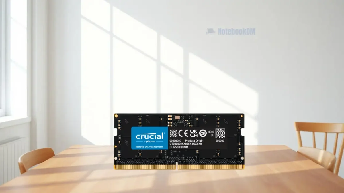 Memória RAM Crucial CT16G52C42S5: O Upgrade Que Faz Diferença no Seu Notebook