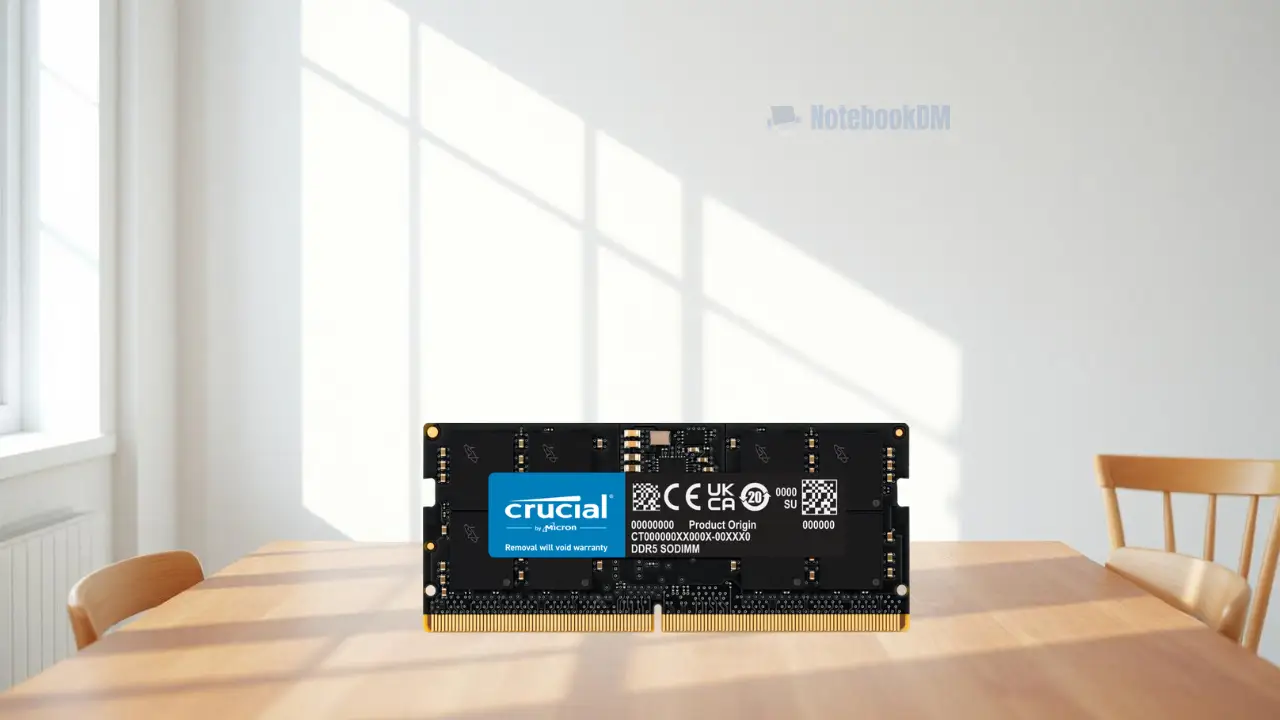 Memória RAM Crucial CT16G52C42S5: O Upgrade Que Faz Diferença no Seu Notebook