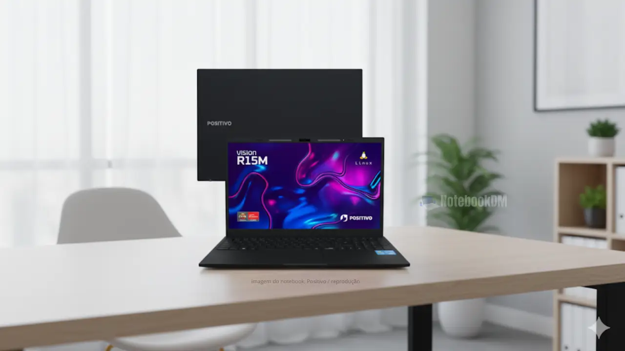 Notebook Positivo Vision R15m R732512BI-15 com Ryzen 7: Vale a Pena em 2025?