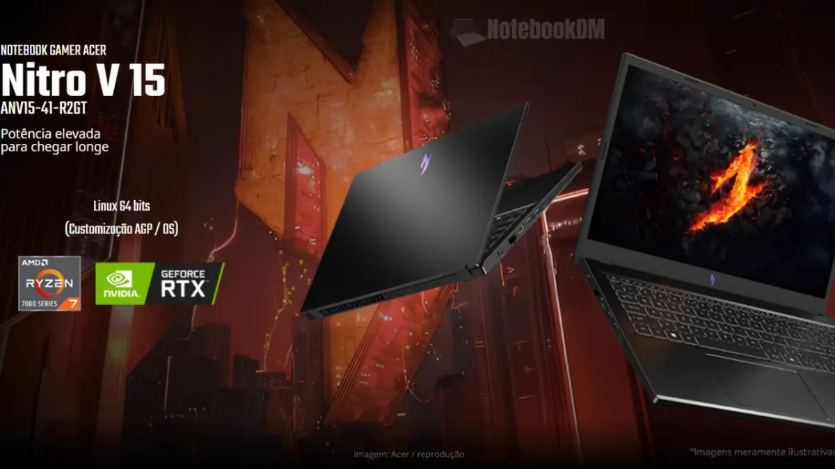 Notebook Acer Nitro V15 ANV15-41-R2GT com AMD Ryzen 7 7735HS: Uma Boa Escolha para 2025?