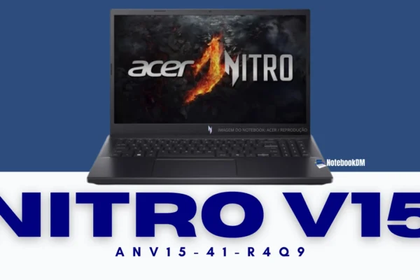 Notebook Acer Nitro V15 ANV15-41-R4Q9 com AMD Ryzen 7 7735HS