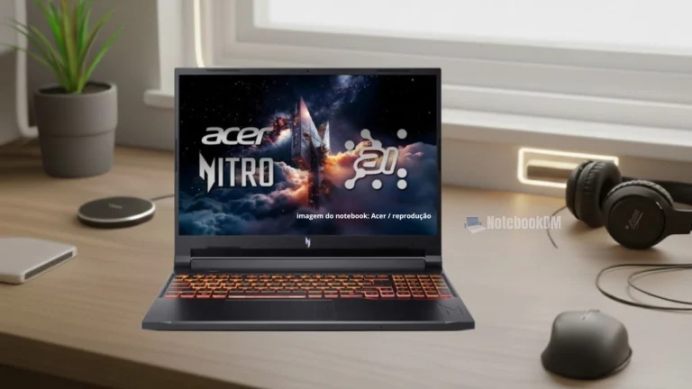 Acer Nitro V 16 AI ANV16-42-R96P com AMD Ryzen 7 260 e RTX 5050 8GB: Vale a Pena em 2026?