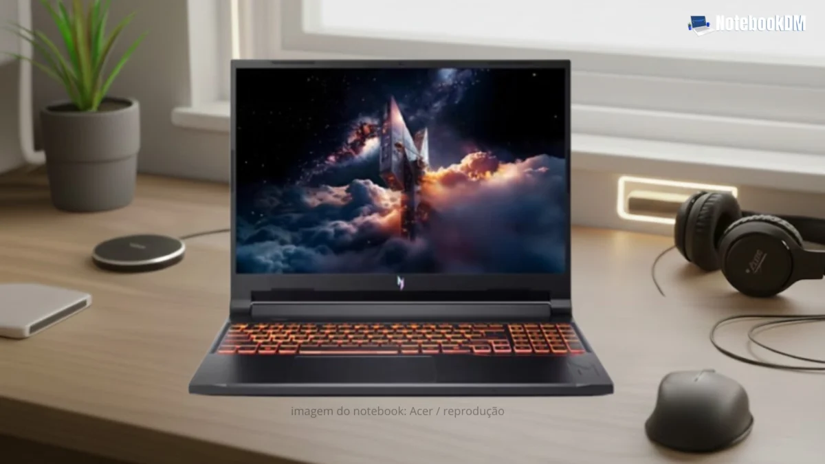 Notebook Acer Nitro V 16 ANV16-42-R309 com Nvidia Geforce RTX 5050: Uma Boa Escolha para 2026?