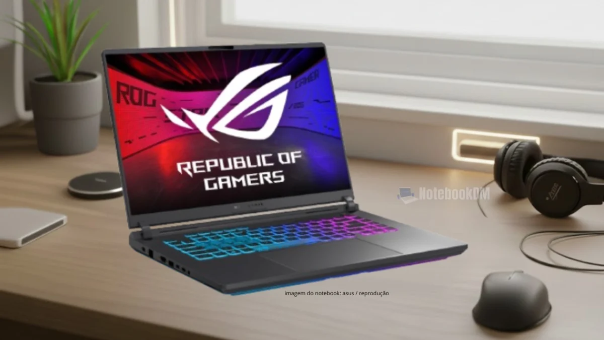 Notebook ASUS ROG Strix G16 G615JMR-S5001W com Intel Core i9 e RTX 5060