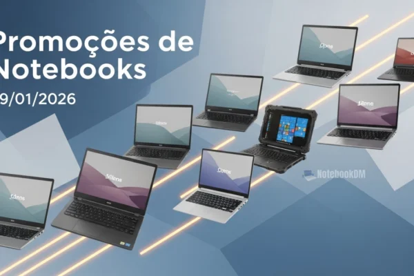 Notebook em promoção 09-01-2026: Aproveite as Promoções Especiais de Hoje e use os Cupons Disponíveis.