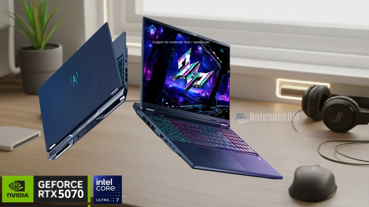 Notebook Notebook Gamer Predator Helios Neo 16 Phn16-73-76TF com Intel Core Ultra 7 255HX: Uma Boa Escolha para 2026?