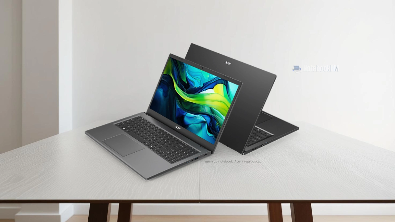 Hardwares do Notebook Acer Aspire Go AG15-51P-50G2 que oferecem desempenho incrível!