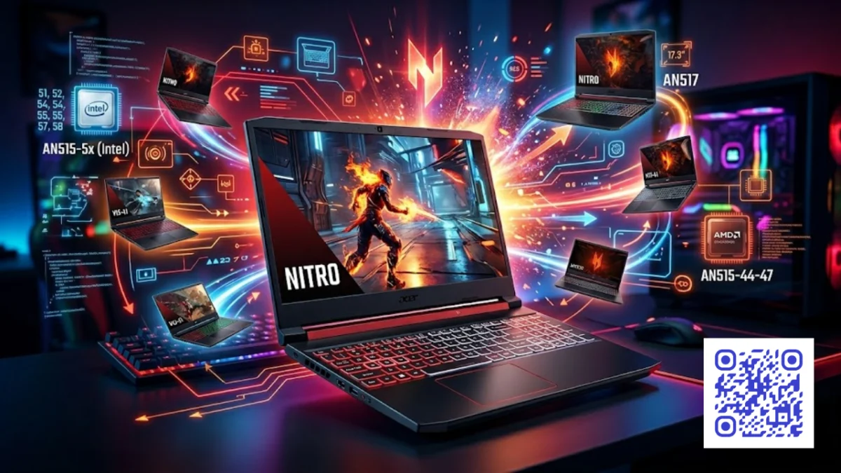Acer Nitro 5 — linha completa de modelos por série Intel, AMD e tela 17 polegadas