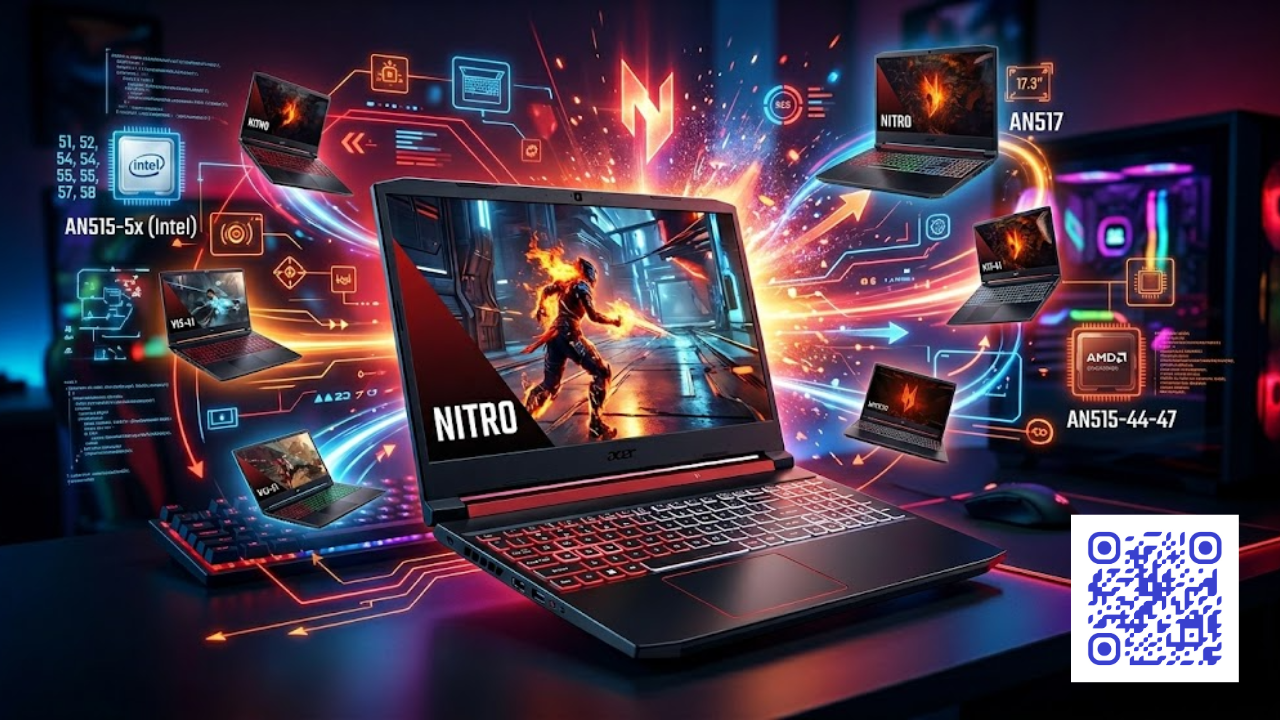Acer Nitro 5 — linha completa de modelos por série Intel, AMD e tela 17 polegadas