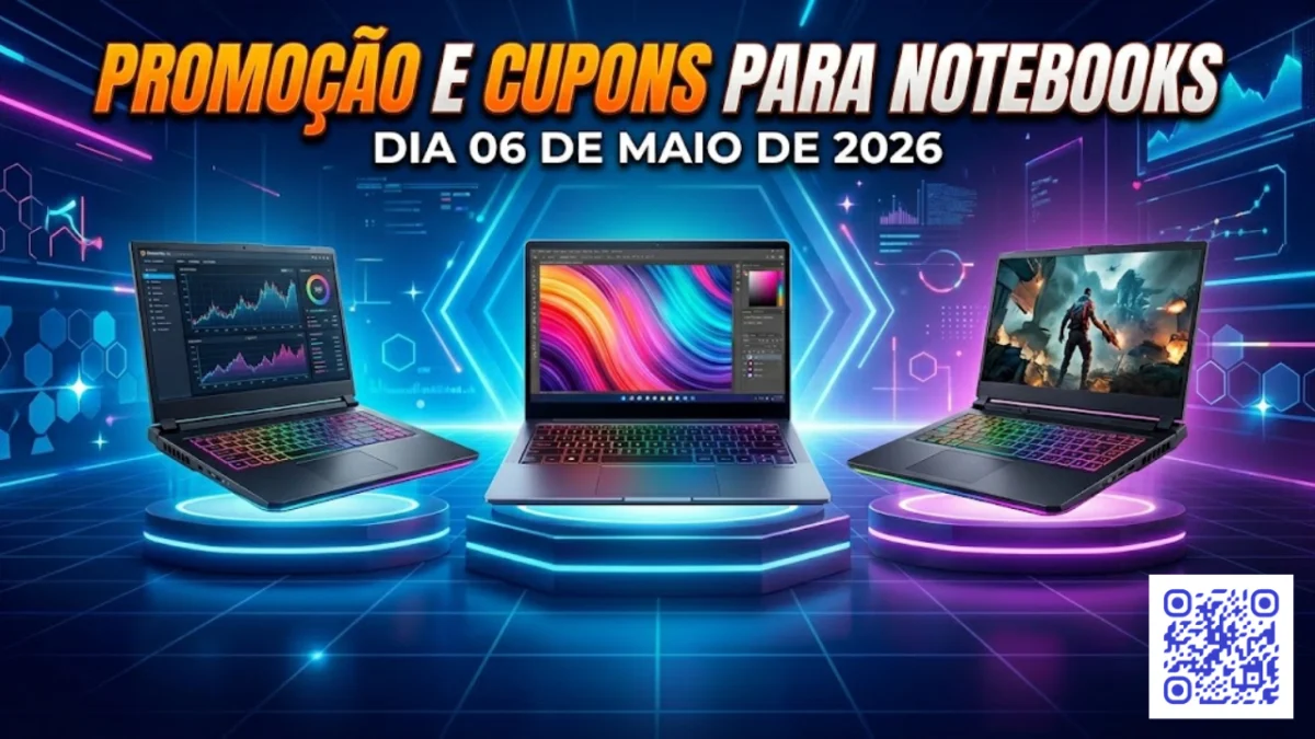 Promoção e cupons 06 de maio de 2026 para comprPromoção e cupons 06 de maio de 2026 para comprar Notebooks Modernos​ar Notebooks Modernos​