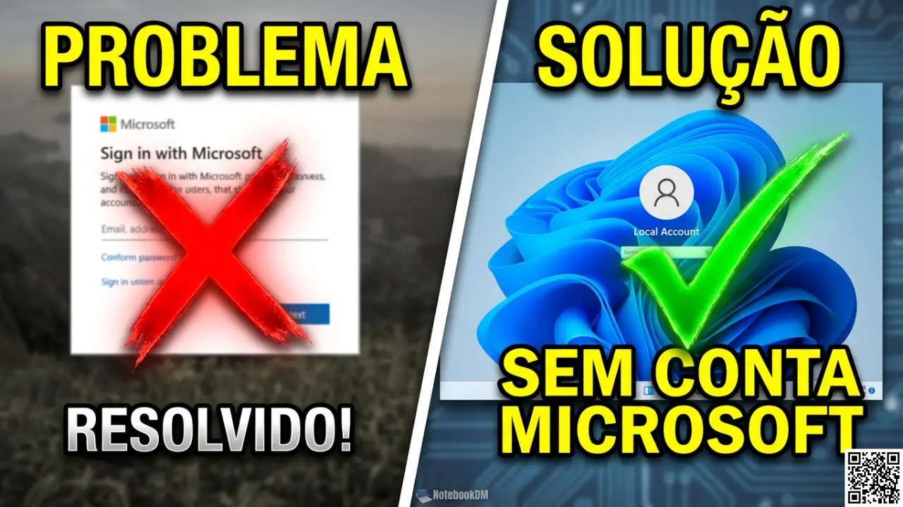 Como formatar notebook sem conta Microsoft usando Rufus no Windows 11