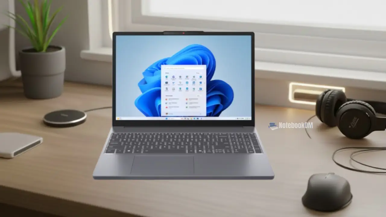 Lenovo IdeaPad Slim 3 15IRH10 83NS000LBR com Intel Core i5-13420H e tela WUXGA 15,3 polegadas