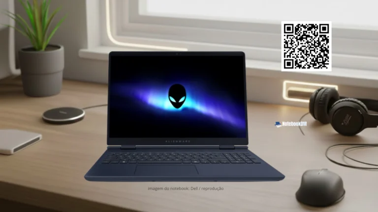 Notebook Gamer Alienware 16 Aurora — comparativo de modelos com RTX 3050, RTX 4050 e RTX 5050