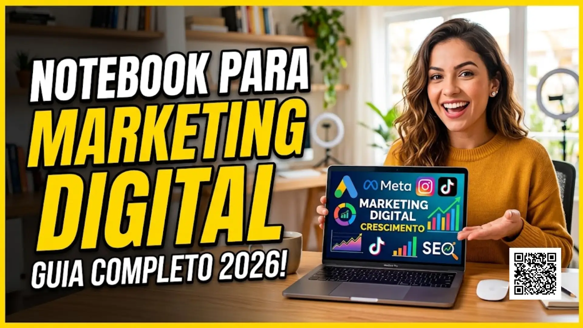 Notebook para marketing digital em 2026 — guia de compra por tarefa e orçamento