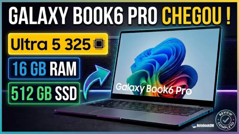 Galaxy Book6 PRO é bom ? Ele é um Bom Notebook da Samsung grandes lançamentos de 2026 modelos Galaxy Book6 PRO Intel® Core™ Ultra X7 358H