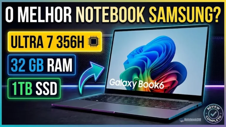 O Notebook Samsung Galaxy Book6 Ultra NP960UJH-YG1BR pode valer a pena se focar em sua configuração