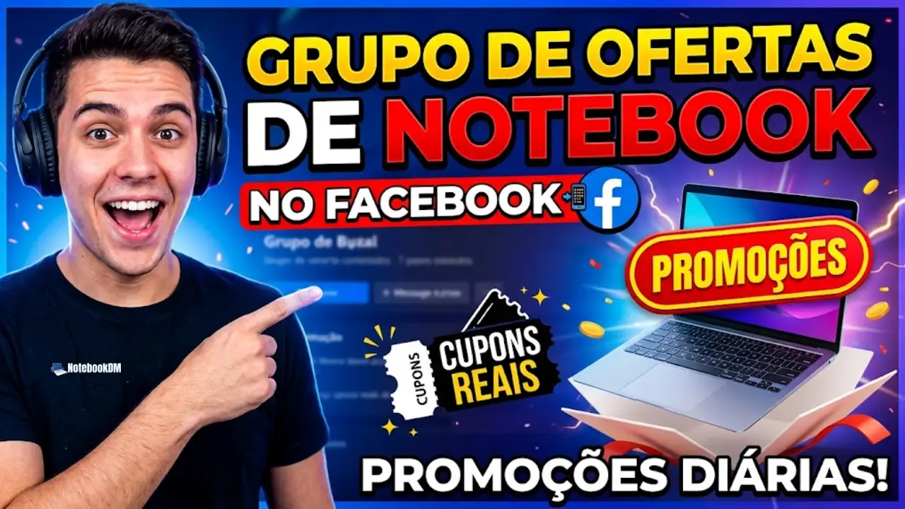 Muitos descontos e cupons para vários Notebooks ou produtos de tecnologia em Geral